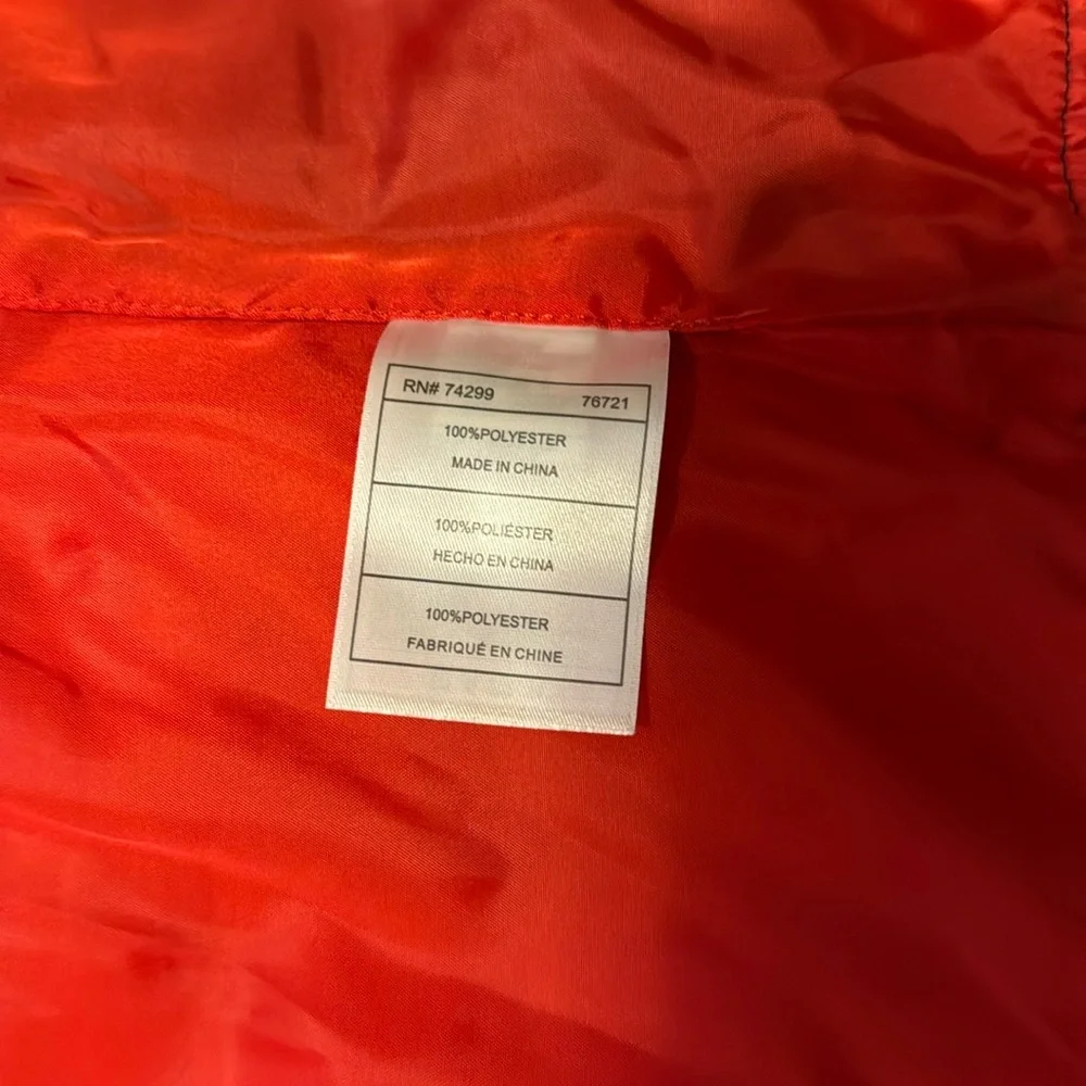 Reebok Bright Navy and Red puffer vest - Picture 5 of 6